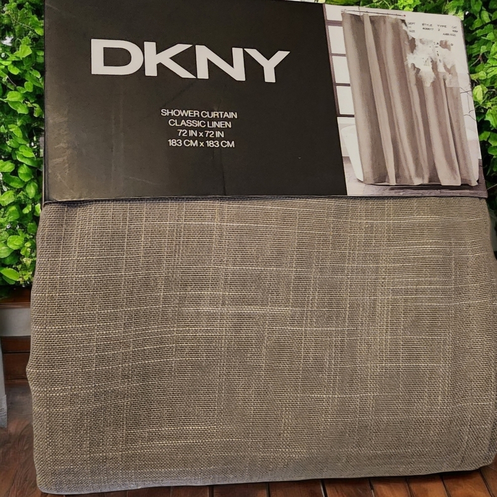 Dkny Shower Curtain Classic Linen 70"x 72"